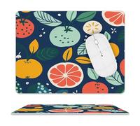 Hand Drawn Fruits Mouse Pad Mouse Mat 10 X 8 Inch