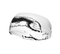 Hand Drawn German ShepherdsHair Bands for Men Woman Headband Running Headband Sweat Wicking Gym