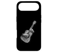 Hand Drawn Guitar Sketch Design, Expressive Acoustic Music Case for iPhone Air