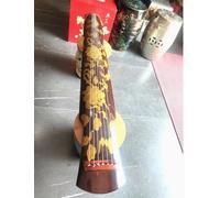 Hand drawn Guqin Brown Can be played and decorated Chinese string instruments