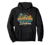 Hand Drawn Isfahan Iran Travel Souvenir Landmark Gift Pullover Hoodie