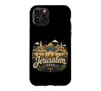 Hand Drawn Jerusalem Israel Travel Souvenir Landmark Gift Case for iPhone 11 Pro