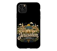 Hand Drawn Jerusalem Israel Travel Souvenir Landmark Gift Case for iPhone 11 Pro Max