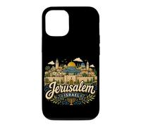 Hand Drawn Jerusalem Israel Travel Souvenir Landmark Gift Case for iPhone 12/12 Pro