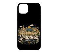 Hand Drawn Jerusalem Israel Travel Souvenir Landmark Gift Case for iPhone 14 Plus