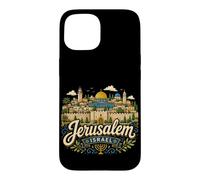 Hand Drawn Jerusalem Israel Travel Souvenir Landmark Gift Case for iPhone 15