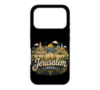 Hand Drawn Jerusalem Israel Travel Souvenir Landmark Gift Case for iPhone 17 Pro