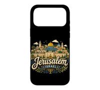 Hand Drawn Jerusalem Israel Travel Souvenir Landmark Gift Case for iPhone 17 Pro Max