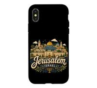 Hand Drawn Jerusalem Israel Travel Souvenir Landmark Gift Case for iPhone X/XS