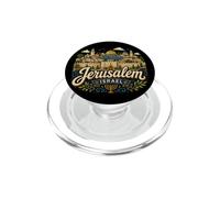 Hand Drawn Jerusalem Israel Travel Souvenir Landmark Gift PopSockets PopGrip for MagSafe