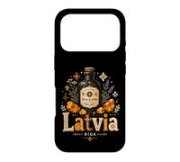 Hand Drawn Latvia Travel Souvenir Landmark Gift Case for iPhone 17 Pro
