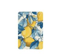 Hand-Drawn Lemons Car Air Fresheners 4 Pcs Hanging Scented Cards Fragrance Scented Cards For Car Aromatherapy Tablets
