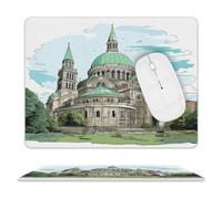 Hand Drawn Lines Mouse Pad Mouse Mat 10 X 8 Inch