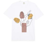 Hand Drawn One Line Art Face Comfort Colors Adult Heavyweight T-Shirt