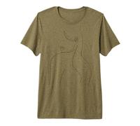 Hand Drawn One Line Art Woman Premium T-Shirt