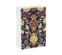 Hand Drawn Pomegranate Cigarette Case Portable Novelty Cigarette Packing Box Crush Proof Waterproof Cigarette Box Novelty Gifts for Friend