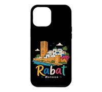 Hand Drawn Rabat Morocco Travel Souvenir Landmark Gift Case for iPhone 12 Pro Max