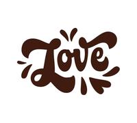 Hand Drawn Script in 70s Funky Lettering Stickers 57.6x87.8cm Car Body Decoration Coffee