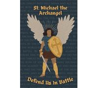 Hand-Drawn St. Michael Journal: Notebook for Prayer, Bible Study, Mass, Adoration, or Personal Notes - 5.5" x 8.5" - 150 Lined Pages