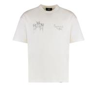 Hand Drawn Thoroughbred t-shirt- male- REPRESENT- T-Shirts- White- S- Tops S
