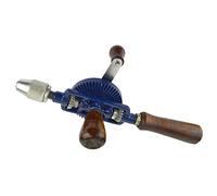 Hand Drill 1/4 / 8mm Chuck Hand Tools Double Pinion Wood Side Manual Turn TE138