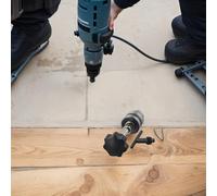 Hand Drill for Woodworking Manual Drilling, Lightweight Portable Chuck Tool with 0.5mm-10mm Clamping Range and 3/8-24UNF Link Aperture, A(1.0-10MM)