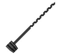 Hand Drill, Hand Drill for Woodworking, Manual Wrench, Earth Drill, Spiral Drill for Outdoor Camping, Hiking, Jungle Adventures (10 x 230)