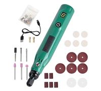 Hand Drill - Portable Wireless Rotary Tool with Variable Speed Control, Small Precision Drills Pen | Battery Operated Craft Drill for Polishing, Cutting, Sharpening, Resin Work, Hobby Engraving Kit