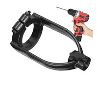 Hand Drill Square Hole Bracket - Bit Adapter Fixture, Secure Mounting | Universal Attachment for Woodworking and Metalwork, Bench Or Portable Compatible, Ensures Precise Stable Drilling