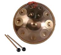 Hand Drum - 9/10/12/14 Notes In D Kurd Minor Steel Hand Pan Percussion Instruments, 432/440 Hz Handpan Drum Sets, Instrument Handpan Drums For Children And Adults(432hz,9 notes)