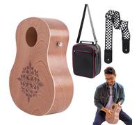Hand Drum for Percussion Hand Drums | Portable Wooden Instrument Storage Bag Included - Funny Percussion Tool, Musical Toy for Activities, Music Class, Performance