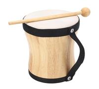 Hand Drum, Hand Drums for Adults With Stick Sheepskin Drum Top Bongos for Adults for Performances, Parties and Music Festivals(A)