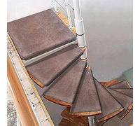 Hand Drums Stair Treads For Spiral Rotating Carpet Turn Left/Right 1 Pcs Non Slip Stair Cushion Mats Stair Pad Step Protection Rug Self- Adhesive Cover Indoor Outdoor Door Mats