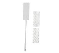 Hand Duster, Retractable Duster For Tight Spaces, 2 Microfiber Washable Dusting Cloths, Extendable Pole, Household Cleaning Gadgets For Refrigerator Furniture Bed Fridge Stove