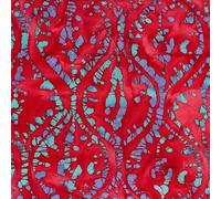 Hand Dyed Cotton Batik Fabric Material JLB0143COL2, Sample