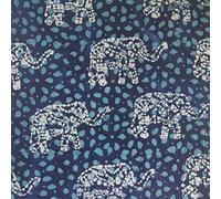 Hand Dyed Cotton Batik Fabric Material JLB0147, 1Mtr 145cm x 100cm