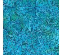 Hand Dyed Cotton Batik Fabric Material JLB0182COL1, 1Mtr 145cm x 100cm