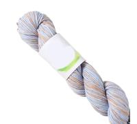 Hand Dyed Gradient Yarn Knitting Yarn Soft Cotton Crocheting Thread for Knitting Sweaters Scarves and Hat Cotton Crocheting Thread Hand Dyed Gradient for Hat