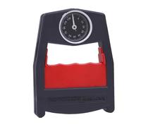 Hand Dynamometer Grip Strength Tester Strengthener Exerciser Meter for Testing and Training(Red)
