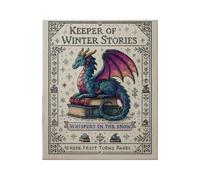 Hand Embroidery Patterns - Dragon Pattern Craft Sewing Projects | Embroidery Practice Set | for Men Women Boys Youth Teens Wife Family Friends Home Indoor