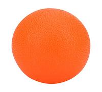Hand Exercise Balls Silicone Squeeze Stress Ball Massage Therapy Grip Ball for Hand Finger Strength Exercise Stress Relief(Orange)