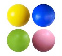 Hand Exercise Squeeze Balls - Round Finger Strengthening Grip, Finger Resistancee Exercise Squeezer, for Home Workout, Gym, Training, 4 Pieces