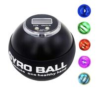 Hand Exerciser,Auto-Start Gyroscopic Wrist Exercise Gyro Balls,Metal Hand & Forearm Strengthener With LED Lights, Adjustable Resistance,for Arm & Finger Workouts