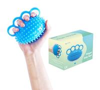 Hand Exerciser Finger Grip Ball Massage Squeeze Stress Strength Trainer for Hand Therapy Rehabilitation