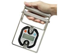 Hand Exerciser Muscle Tester, Grip Strength Tester with LCD Digital Display, Maximum Load 330Lbs, 304 Stainless Steel, Hand Grip Dynamometer for Wrist Forearm Finger Muscle Training