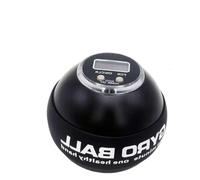 Hand Exerciser with Counter, Strengthens Wrists, Features 5 Light Modes, With Storage Pouch, Metal Version Has Swap-Out Bearings (black)