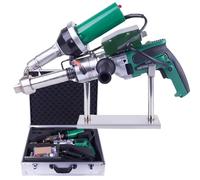 Hand Extrusion Welder Gun, Thermal Nail Plastic Welding Machine, Dual Heating for PP HDPE LDPE Pipe Welding