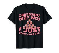Hand Eye Coordination Cups - Speed Sport Stacking T-Shirt
