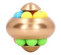 Hand Eye Coordination Puzzle - Aluminum Alloy Rotating Bead Toy for Stress Relief and Strategic Thinking, Smooth Safe Design for Teens and Adults (type 3)