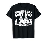 Hand Eye Coordination Speed - Cups Sport Stacking T-Shirt